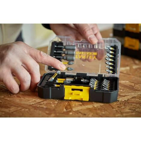 Stanley Coffret 32 Embouts De Vissage STA88557-XJ 5 Stanley Coffret 32 Embouts De Vissage STA88557-XJ – Image 3