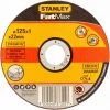 Stanley Disque Aggloméré Fin à Tronçonner L'inox 125x1.0 STA32607-QZ -STANLEY Soldes 70318674 1