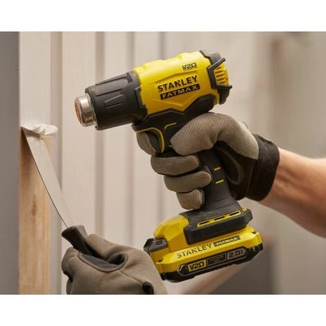 V20 Décapeur Thermique 510°- Lithium 18V - Sans Batterie STANLEY FATMAX - SFMCE530B-XJ 5 V20 Décapeur Thermique 510°- Lithium 18V - Sans Batterie STANLEY FATMAX - SFMCE530B-XJ – Image 3