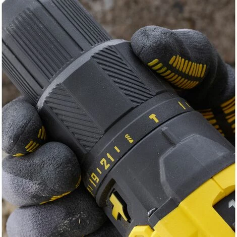 Perceuse Visseuse à Percussion Sans Fil STANLEY FATMAX V20 SFMCD711D22-QW Couple De 50 Nm 2 Avec 2 Batteries 18 V 2,0 Ah Et 1 Mallette De Transport 7 Perceuse Visseuse à Percussion Sans Fil STANLEY FATMAX V20 SFMCD711D22-QW Couple De 50 Nm 2 Avec 2 Batteries 18 V 2,0 Ah Et 1 Mallette De Transport – Image 5