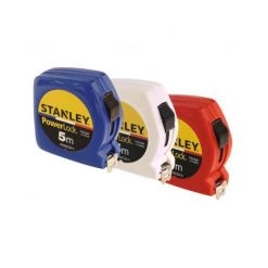 Mètre Double Marquage STANLEY 5m X 19mm Powerlock Classic ABS - Blanc - STHT81536-0BLANC -STANLEY Soldes 9372861 2