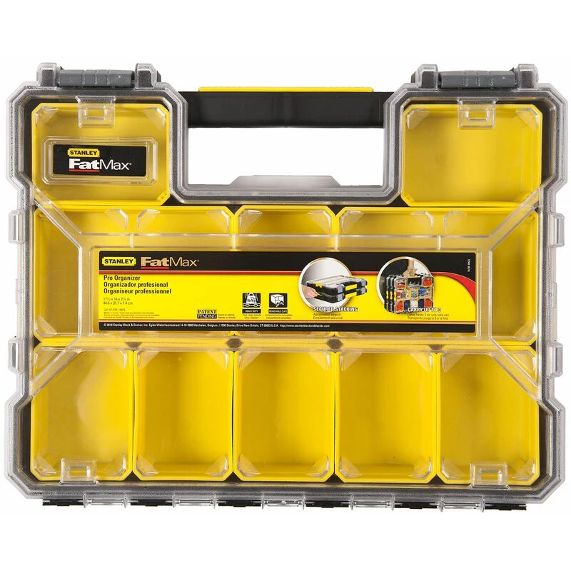 Organiseur - Etanche - 64mm - 10 Compartiments Amovibles - FATMAX - STANLEY, 1-97-519 4 Organiseur - Etanche - 64mm - 10 Compartiments Amovibles - FATMAX - STANLEY, 1-97-519 – Image 3